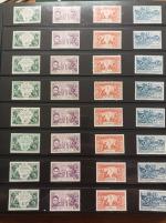 1888-1998, Collection des COLONIES avec un classeur