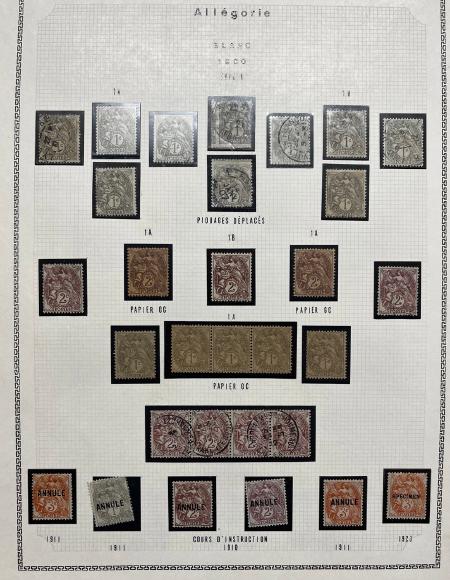 1900-2001, Très belle collection bien avancée, avec