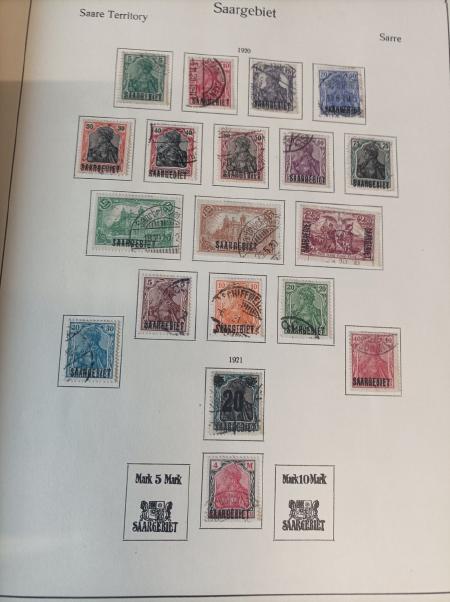 1900-1978, Collection d'Allemagne, dont BF de la ZOF,