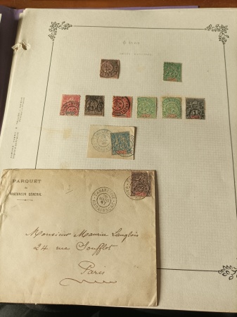 1881-1913, Très sympathique ancienne collection d'oblitérations