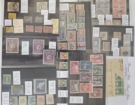 1843-1938, Sympathique sélection de timbres et séries