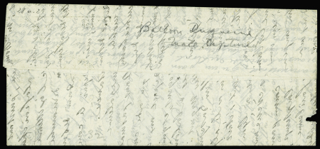 N°29B + 30 OBL étoile 21 + CAD "Paris R. St Antoine"