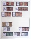 1866-1970, Collection des COLONIES en 4 classeurs,