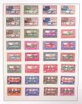 1866-1970, Collection des COLONIES en 4 classeurs,