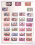1866-1970, Collection des COLONIES en 4 classeurs,