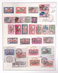 1866-1970, Collection des COLONIES en 4 classeurs,