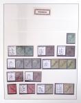 1866-1970, Collection des COLONIES en 4 classeurs,