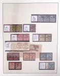 1866-1970, Collection des COLONIES en 4 classeurs,