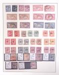 1866-1970, Collection des COLONIES en 4 classeurs,