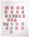 1866-1970, Collection des COLONIES en 4 classeurs,