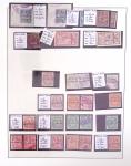 1866-1970, Collection des COLONIES en 4 classeurs,