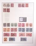 1866-1970, Collection des COLONIES en 4 classeurs,