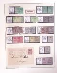1866-1970, Collection des COLONIES en 4 classeurs,