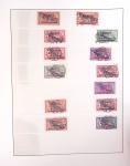 1866-1970, Collection des COLONIES en 4 classeurs,