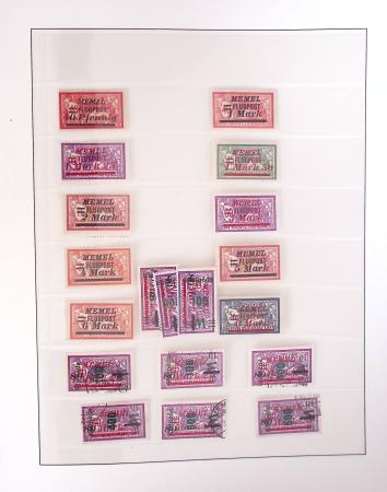 1866-1970, Collection des COLONIES en 4 classeurs,