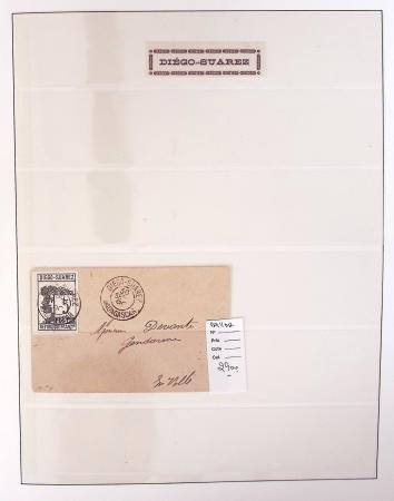 1866-1970, Collection des COLONIES en 4 classeurs,