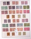 1866-1970, Collection des COLONIES en 4 classeurs,