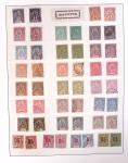 1866-1970, Collection des COLONIES en 4 classeurs,