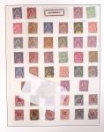1866-1970, Collection des COLONIES en 4 classeurs,
