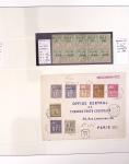 1866-1970, Collection des COLONIES en 4 classeurs,