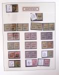 1866-1970, Collection des COLONIES en 4 classeurs,