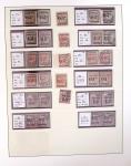 1866-1970, Collection des COLONIES en 4 classeurs,
