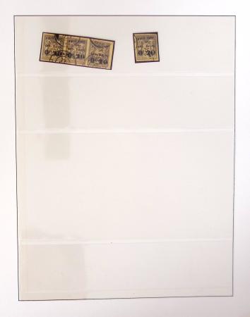 1866-1970, Collection des COLONIES en 4 classeurs,
