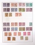 1866-1970, Collection des COLONIES en 4 classeurs,