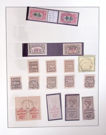 1866-1970, Collection des COLONIES en 4 classeurs,