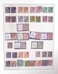 1866-1970, Collection des COLONIES en 4 classeurs,