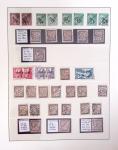 1866-1970, Collection des COLONIES en 4 classeurs,