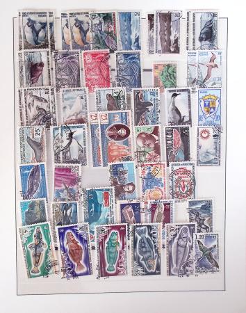 1866-1970, Collection des COLONIES en 4 classeurs,
