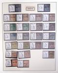 1866-1970, Collection des COLONIES en 4 classeurs,