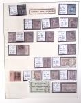 1866-1970, Collection des COLONIES en 4 classeurs,