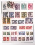 1866-1970, Collection des COLONIES en 4 classeurs,