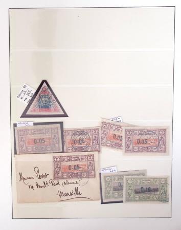 1866-1970, Collection des COLONIES en 4 classeurs,
