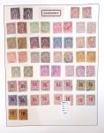 1866-1970, Collection des COLONIES en 4 classeurs,