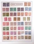 1866-1970, Collection des COLONIES en 4 classeurs,