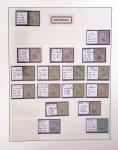1866-1970, Collection des COLONIES en 4 classeurs,
