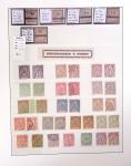 1866-1970, Collection des COLONIES en 4 classeurs,