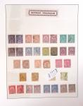 1866-1970, Collection des COLONIES en 4 classeurs,