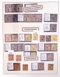 1866-1970, Collection des COLONIES en 4 classeurs,