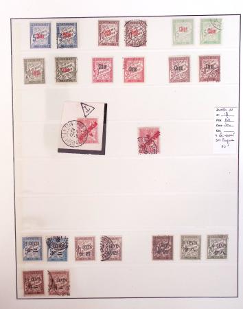 1866-1970, Collection des COLONIES en 4 classeurs,