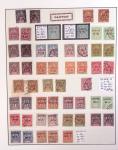 1866-1970, Collection des COLONIES en 4 classeurs,
