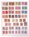 1866-1970, Collection des COLONIES en 4 classeurs,