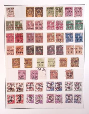 1866-1970, Collection des COLONIES en 4 classeurs,