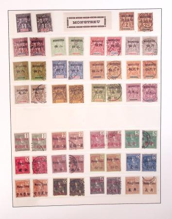 1866-1970, Collection des COLONIES en 4 classeurs,