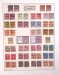 1866-1970, Collection des COLONIES en 4 classeurs,