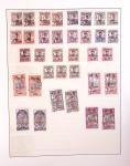 1866-1970, Collection des COLONIES en 4 classeurs,