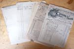 1700-1960, Ensemble éclectique: boite d'une centaine